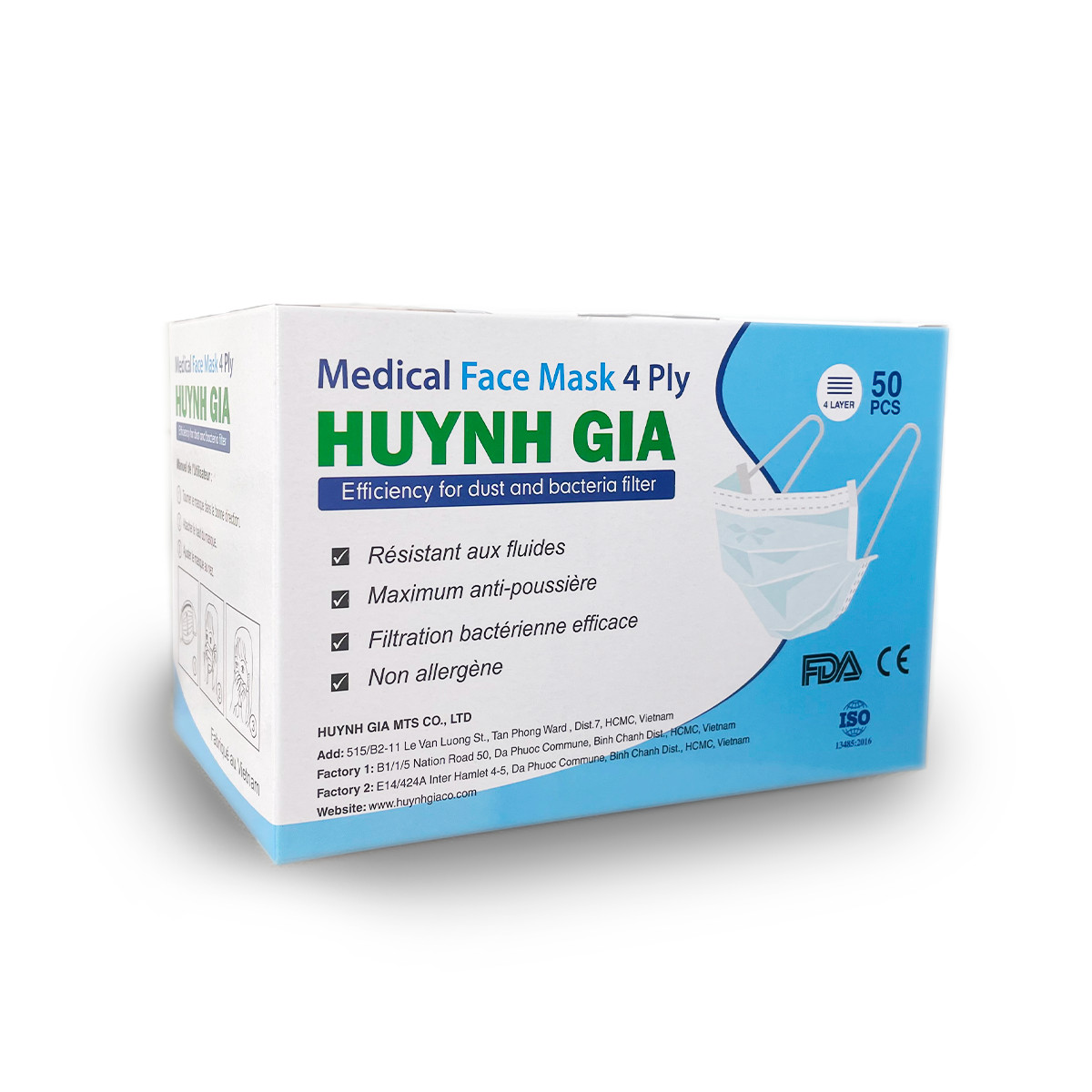 Surgical Mask (4 layers) by Huynh Gia