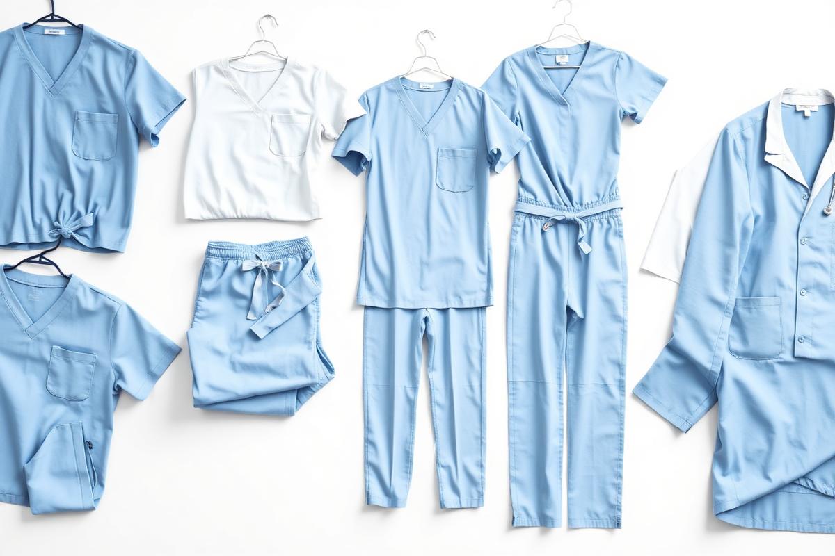 Medical scrubs manufactured by Vietex